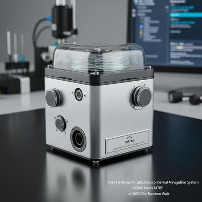 Qualität TDF71A Luftgestütztes optisches Gironavigationssystem mit ≤20μg Bias-Wiederholbarkeit, >20000 Stunden MTBF und ≤0,005°/√hr Zufallslauf usine