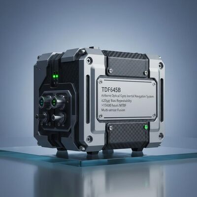 Qualität TDF645B Luftgestütztes optisches Gironavigationssystem mit ≤ 20 μg Bias-Wiederholbarkeit, > 15000 Stunden MTBF und Multi-Sensor-Fusion usine