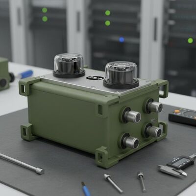 Qualität Modell DINS-100 Hochpräzisions-Zwei-Achsen-Rotationslaser-Gyro-Inerzialsystem mit Militärstandard usine