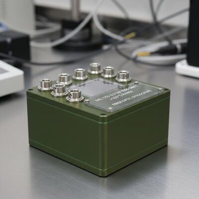Qualität Militärische Qualität 0,5 °/h Bias Drift Einsachsig-Gyroskop mit ±500°/s Reichweite Glasfaser-Gyroskop usine