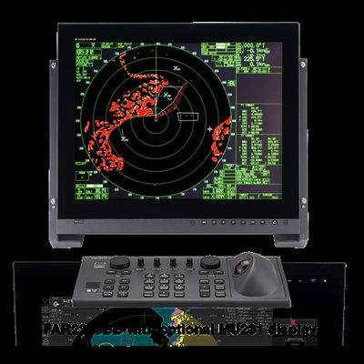 Qualität Marine-ARPA Radar 12kW 96nm mit 23,1" Farbelcd-Anzeige usine
