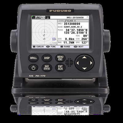 Qualität Klasse FURUNO FA170 ein AIS-Transponder Löschung 4,3" Farbbildschirm globale Seebedrängnis und Sicherheitssystem usine